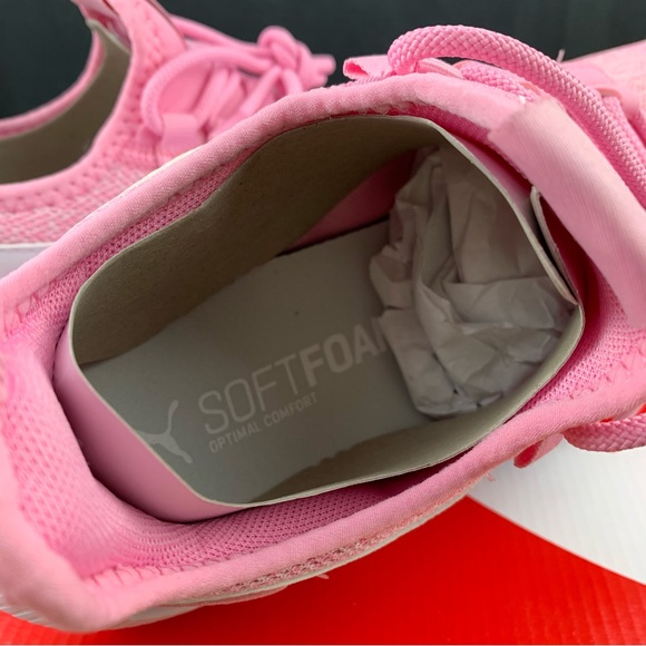 Puma Pink and White Athletic Shoes - Picture 3 of 13